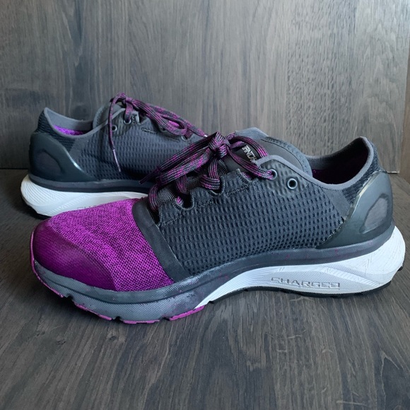 Under Armour purple size 7.5 shoes - Picture 3 of 5